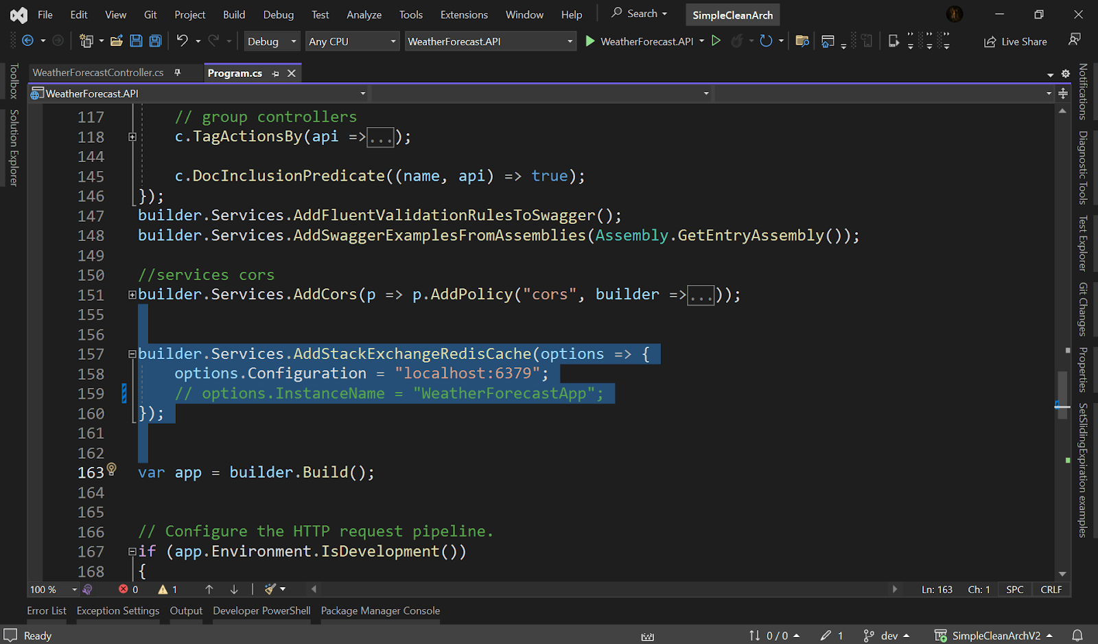 Register the service