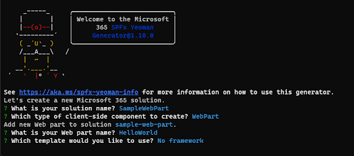 Yeoman SharePoint Generator