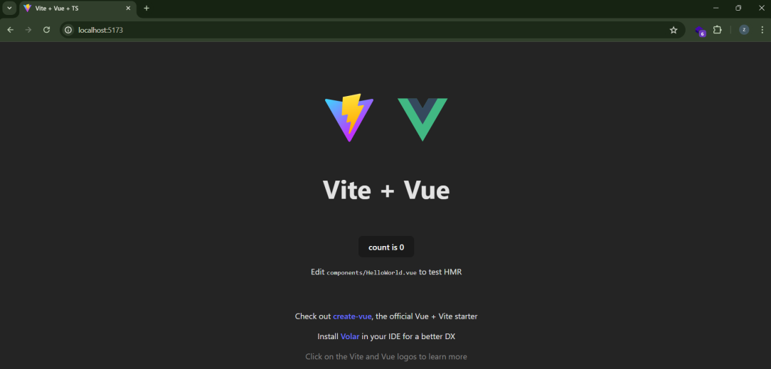 Go to the browser to create a function