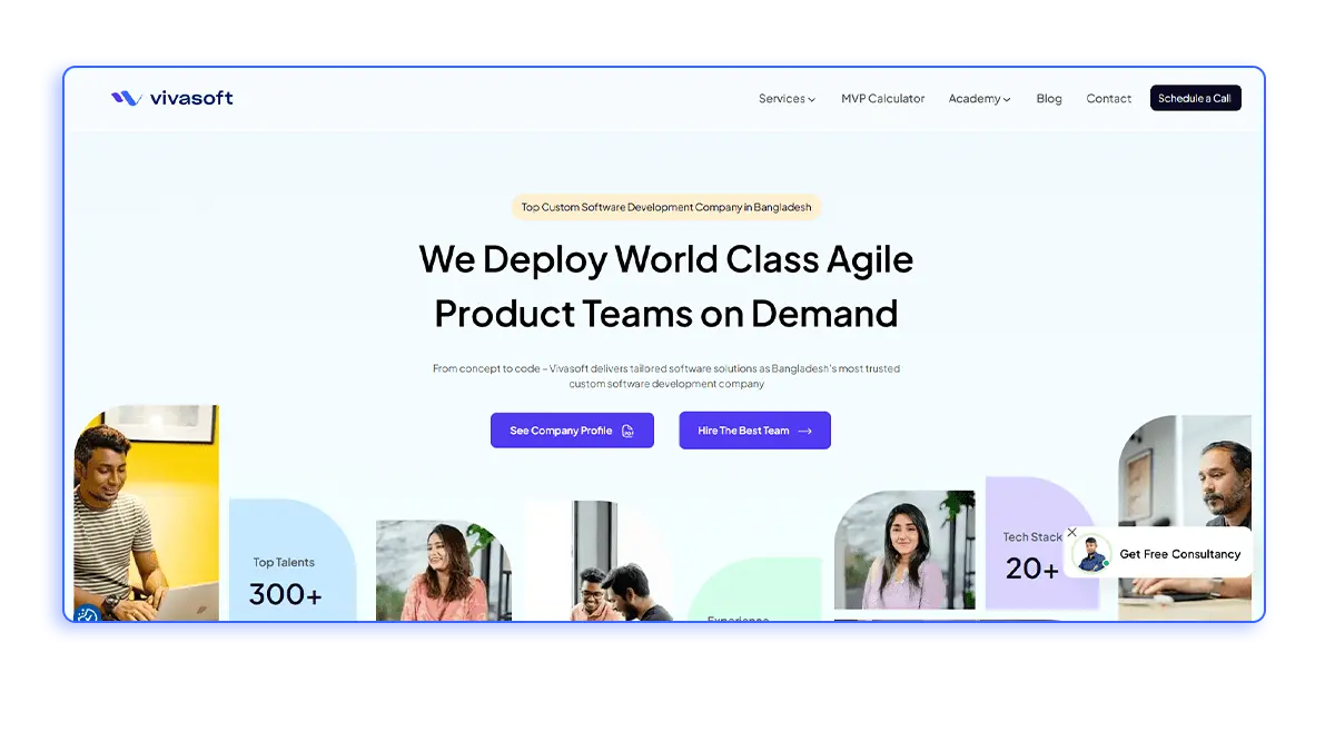 Vivasoft Limited - best MVP development company