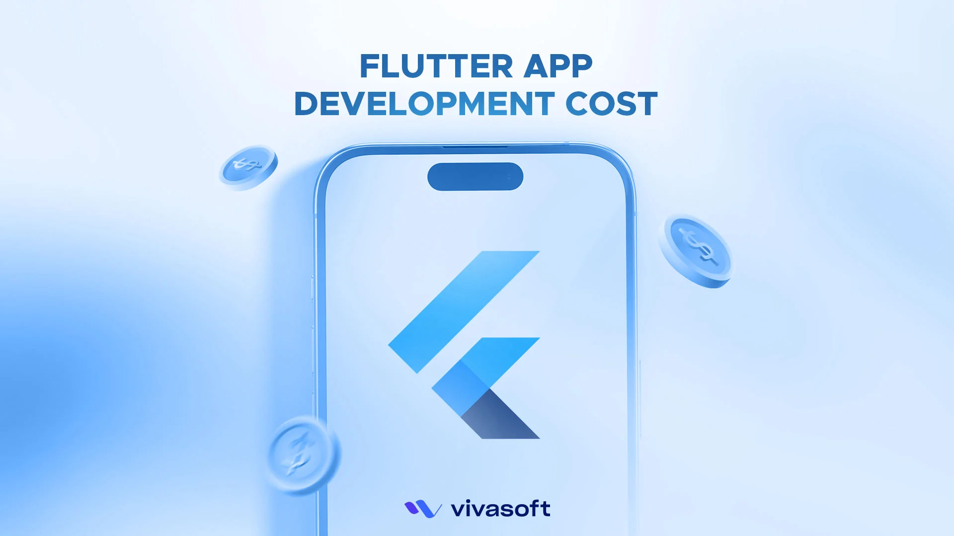 Flutter app development cost - feature image
