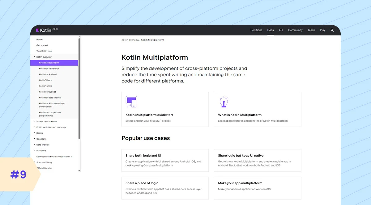 Kotlin—mobile app development framework