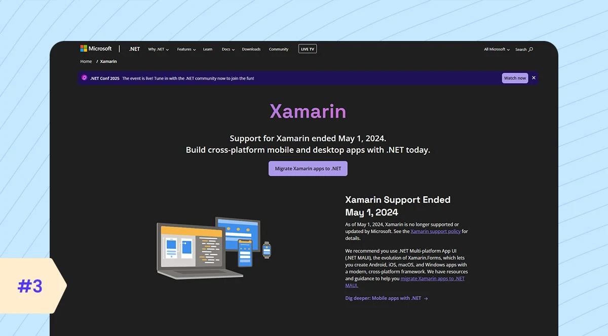 Xamarin - mobile app development framework